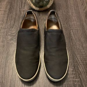 VINCE Dark Gray Charcoal Slip Ons Shoes 11
